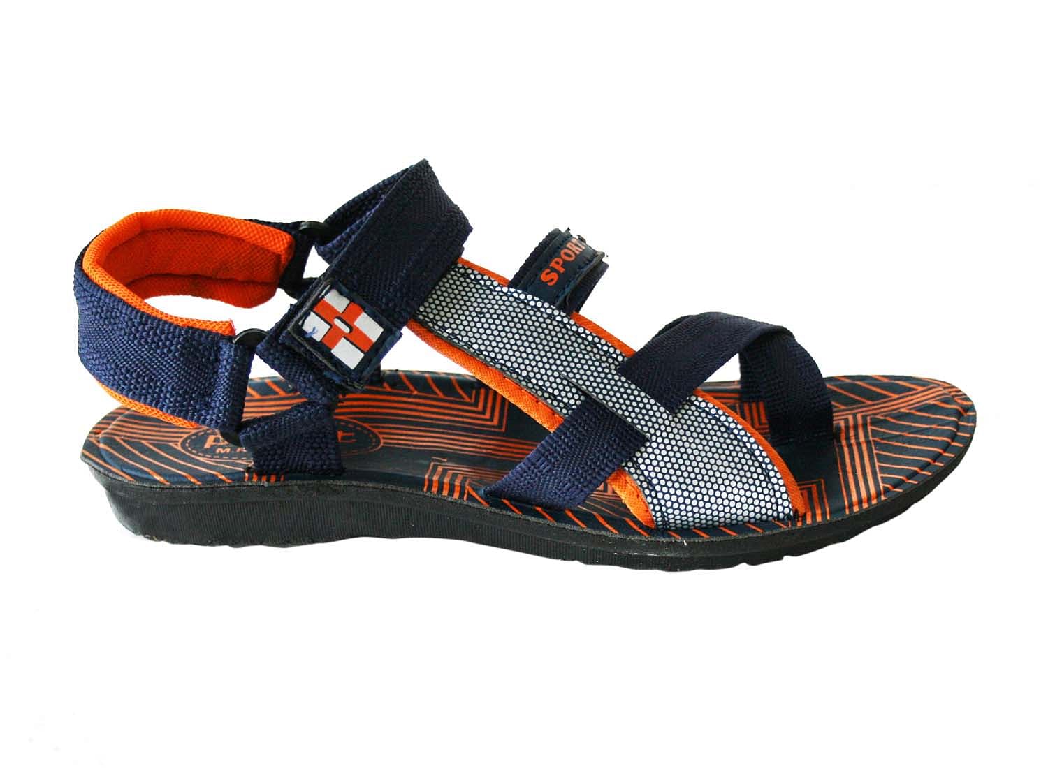 Pair-it Mn Sandals-RE-Gladio107-N. Blue/Orange
