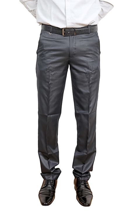 Authenzaa Frantic Trouser  FR-FT3006, Steel Grey