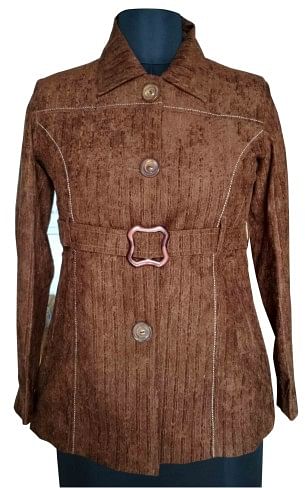 FSPL01 - Dark Brown Women's Winter Jacket