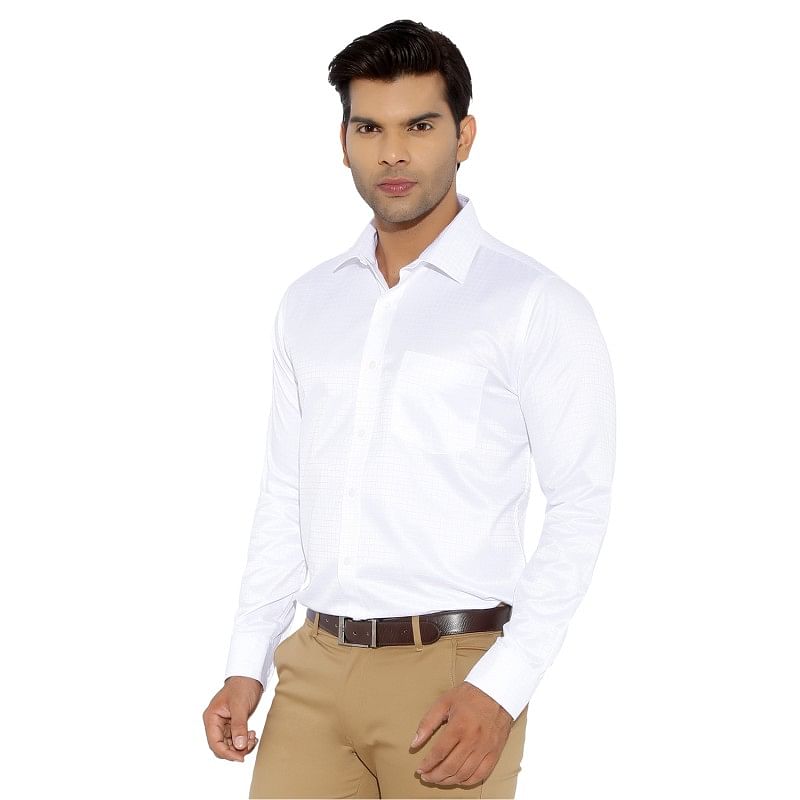 WOGL 10159 - White Formal Shirt