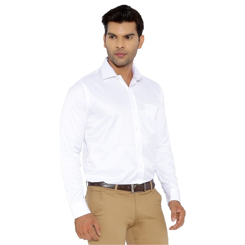 WOGL 10159 - White Formal Shirt