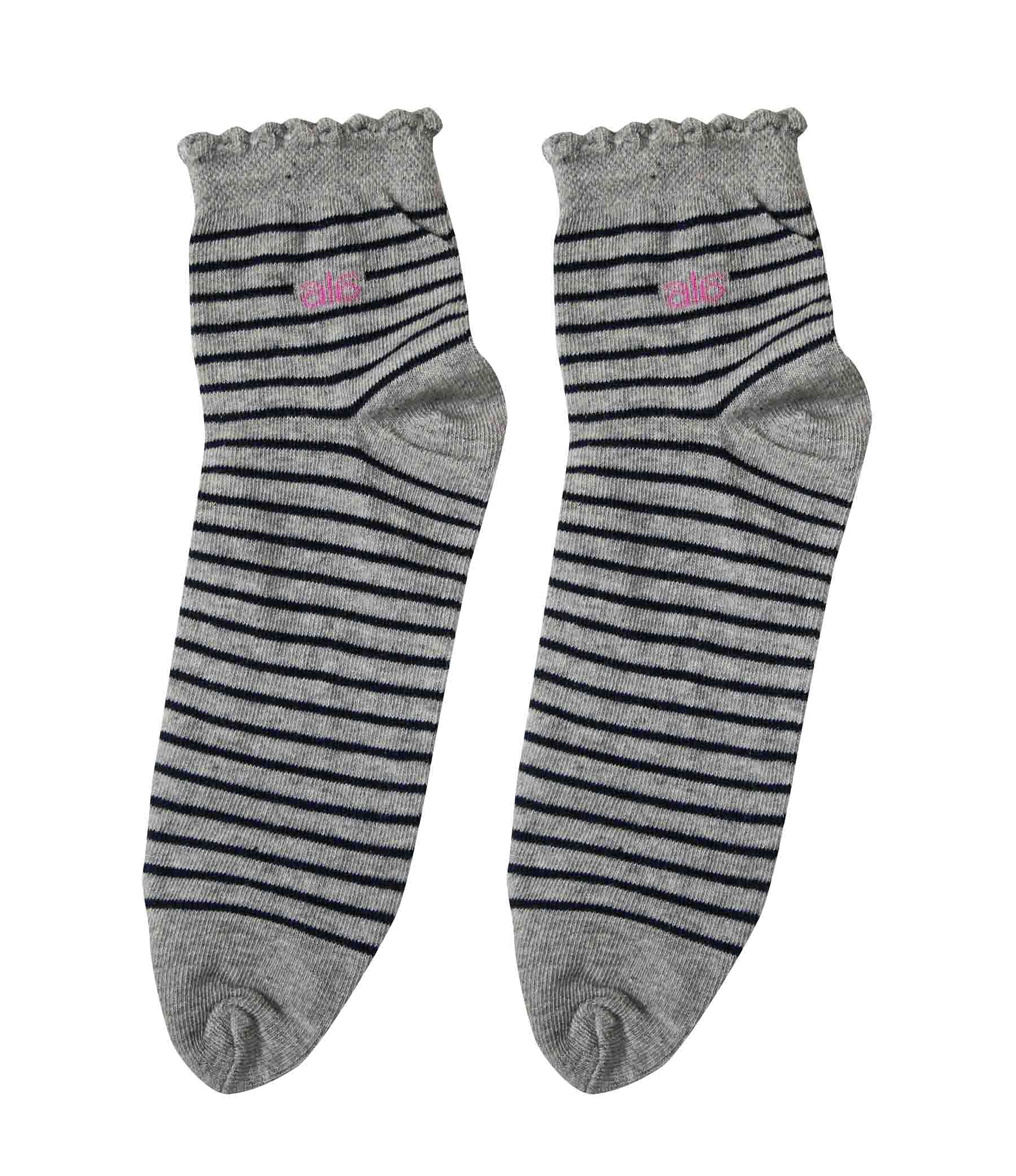 Ellie Wmn ankle Socks - Design-BG-Wmn-DESIGN-003-LGR