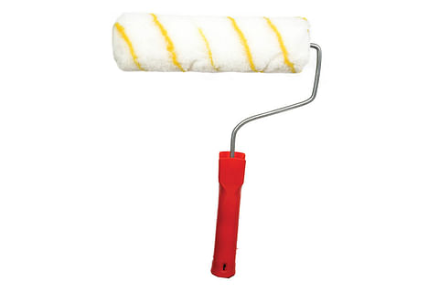 YLR9UN - 9" Int Yellow-L Nut Roller