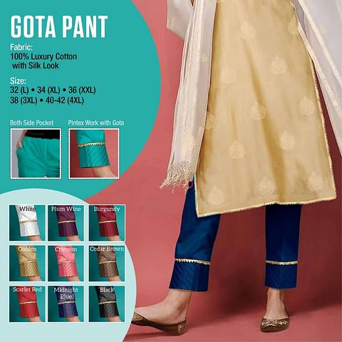 WMN PALAZZO GOTA PANT MIDNIGHT BLUE